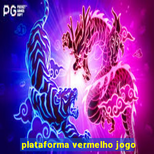 plataforma vermelho jogo